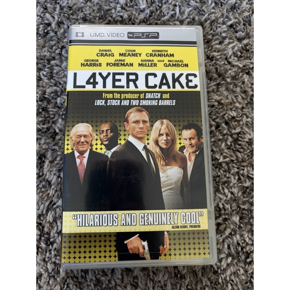 L4yer Cake (UMD, 2004) PSP PlayStation Portable Movie w/Case